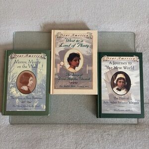 SCHOLASTIC 3 Dear America books